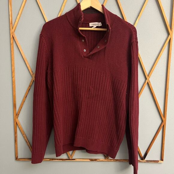 Calvin Klein Ribbed Sweater - Picture 1 of 3